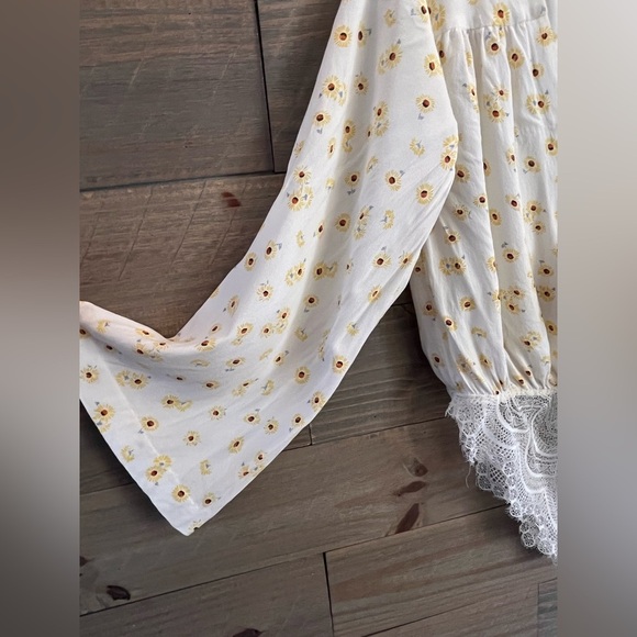 FREE PEOPLE FALL SUNFLOWER BODY SUIT - Picture 2 of 7